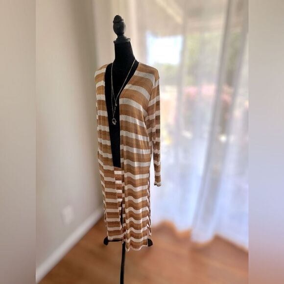 Ragdoll Open Front Knit Duster Cardigan Size M - Picture 16 of 16